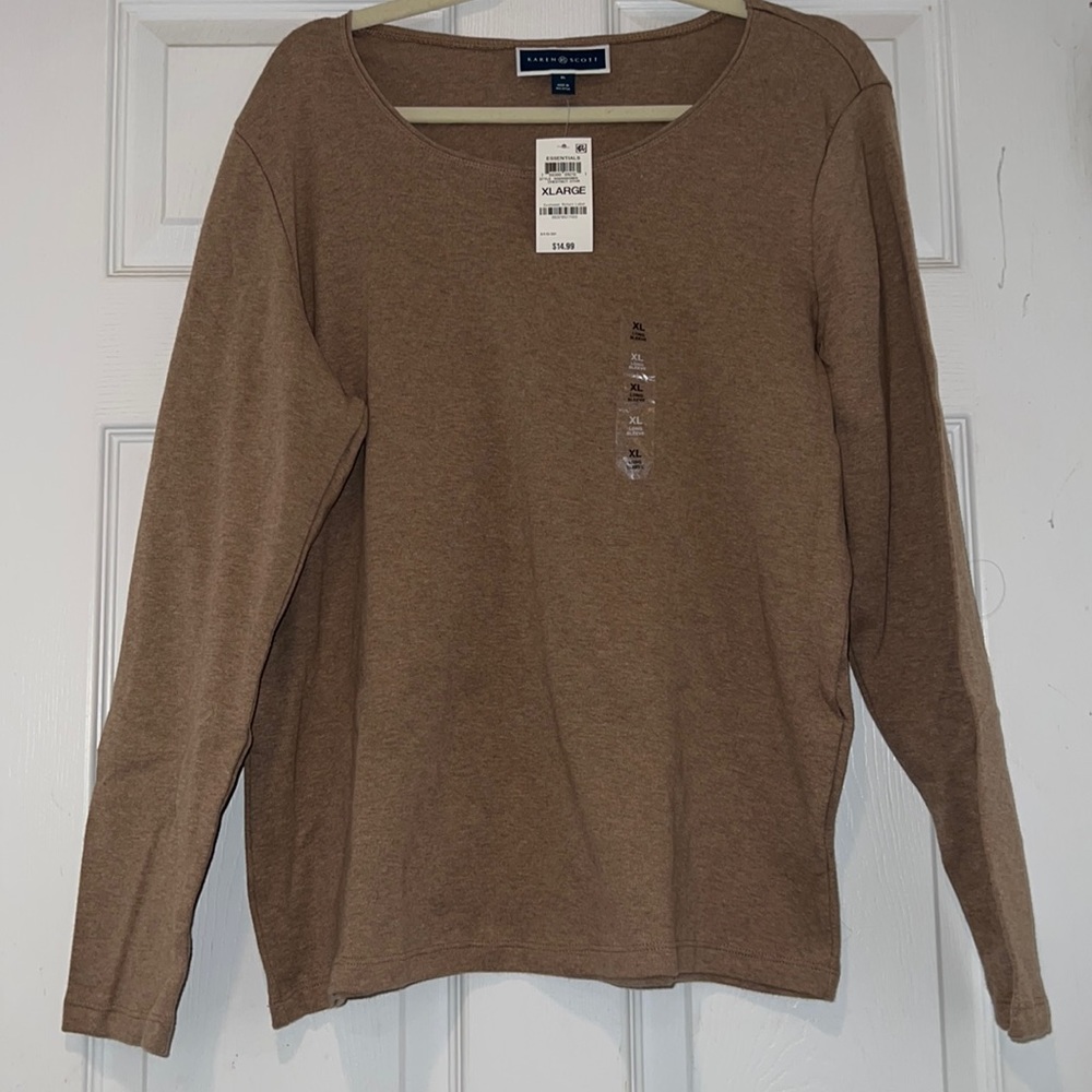 Karen Scott sweater top